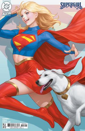 Supergirl #6 CVR B CVR B STANLEY ARTGERM LAU CARD STOCK cover