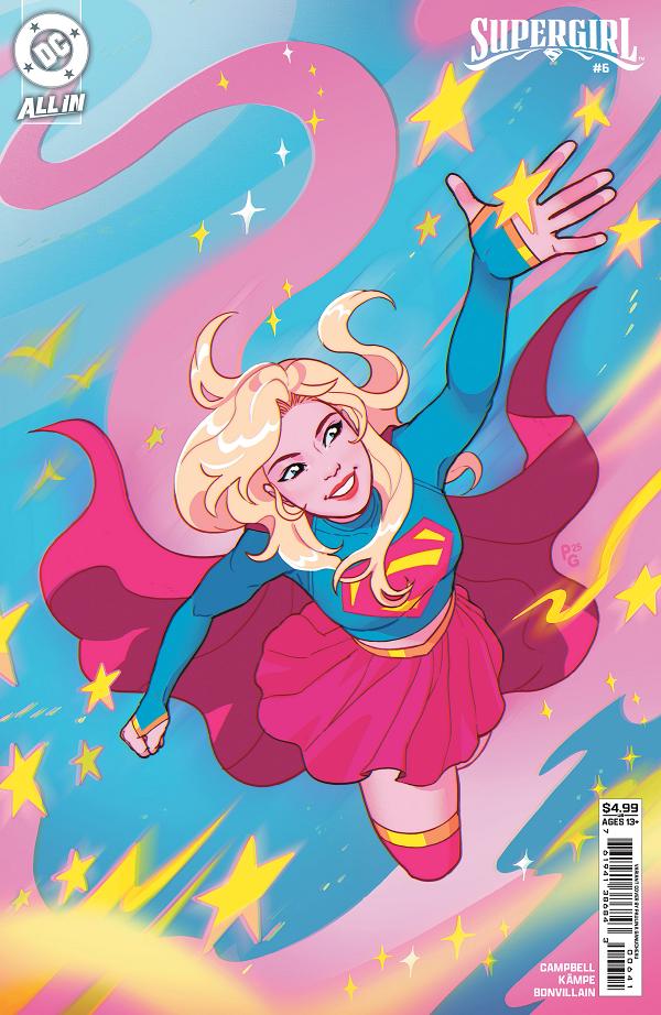 Supergirl #6 CVR D CVR D PAULINA GANUCHEAU CARD STOCK cover