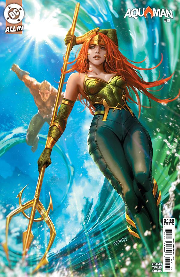 Aquaman #10 CVR C CVR C DERRICK CHEW CARD STOCK cover