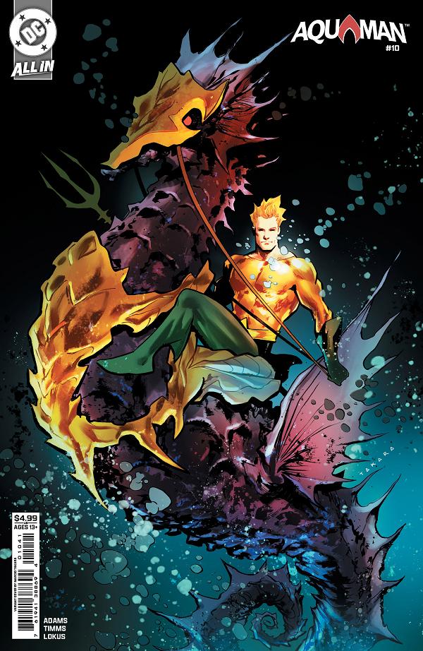 Aquaman #10 CVR D CVR D MARCIO TAKARA CARD STOCK cover