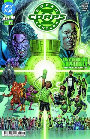 Green Lantern Corps #9 CVR A FERNANDO PASARIN & OCLAIR ALBERT (STARBREAKER SUPREMACY) cover