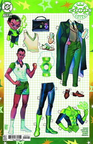 Green Lantern Corps #9 CVR B CVR B RIAN GONZALES CARD STOCK cover