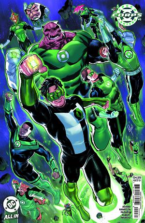 Green Lantern Corps #9 CVR C CVR C LUCAS MEYER CARD STOCK cover