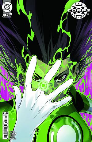 Green Lantern Corps #9 CVR D CVR D SCOTT GODLEWSKI CARD STOCK cover
