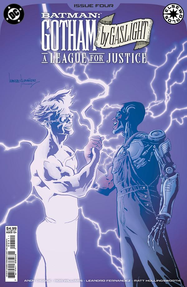 Batman Gotham By Gaslight A League For Justice #4 CVR A LEANDRO FERNANDEZ cover