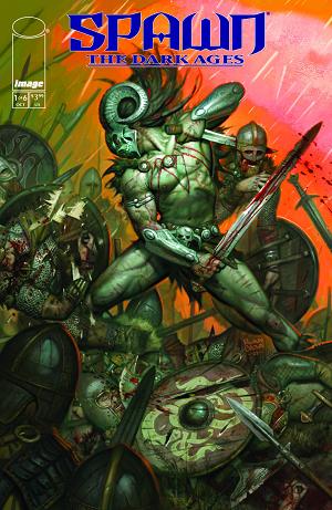 Spawn The Dark Ages #1 CVR D (OF 6) CVR D INC 1:50 RYAN BROWN cover