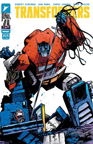 Transformers #25 CVR B CVR B  DANIEL WARREN JOHNSON & MIKE SPICER cover