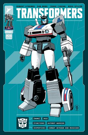 Transformers #25 CVR E CVR E INC 1:50 DAN MORA & ANDRES JUAREZ cover