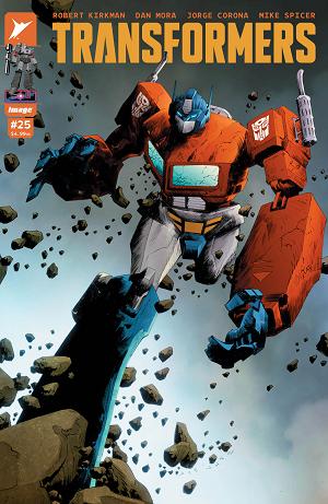 Transformers #25 CVR F CVR F INC 1:100 JAE LEE & JUNE CHUNG FOIL cover