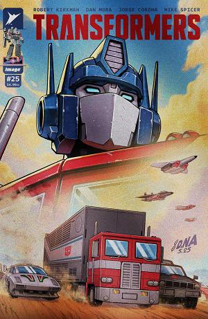 Transformers #25 CVR I CVR I DAVID NAKAYAMA FOIL cover