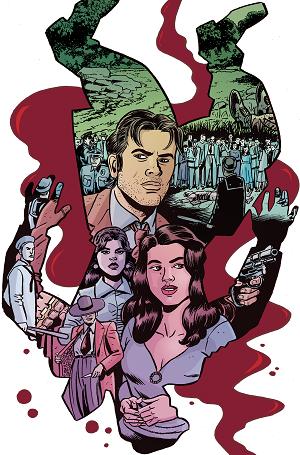 Death To Pachuco #1 CVR F (OF 5) CVR F INC 1:25 DAVID LAPHAM & LEE LOUGHRIDGE VIRGIN cover
