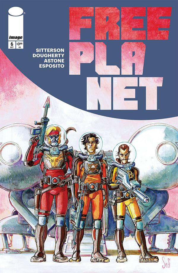 Free Planet #6 CVR A JED DOUGHERTY cover