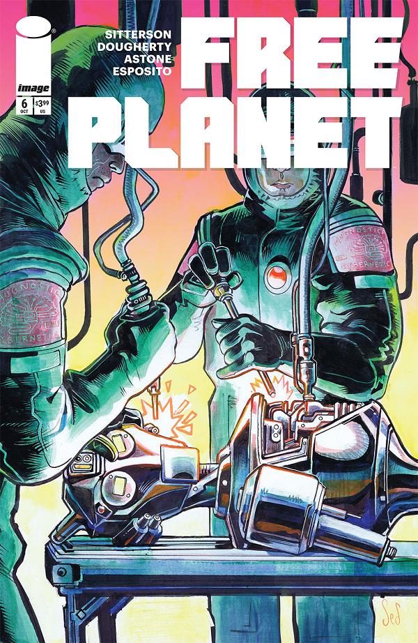 Free Planet #6 CVR B CVR B JED DOUGHERTY SURGERY cover