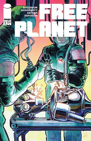 Free Planet #6 CVR B CVR B JED DOUGHERTY SURGERY cover
