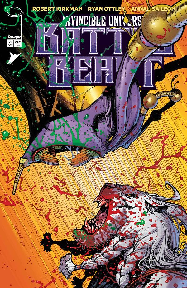 Invincible Universe Battle Beast #6 CVR A RYAN OTTLEY & ANNALISA LEONI cover