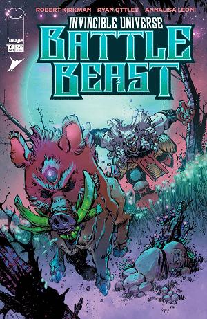 Invincible Universe Battle Beast #6 CVR E CVR E INC 1:50 JORGE CORONA & MIKE SPICER cover