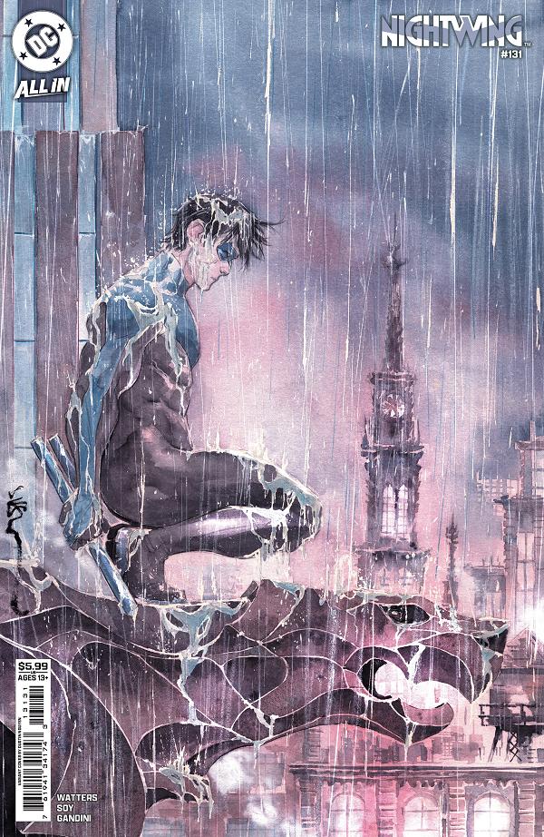 Nightwing #131 CVR B CVR B DUSTIN NGUYEN CARD STOCK cover