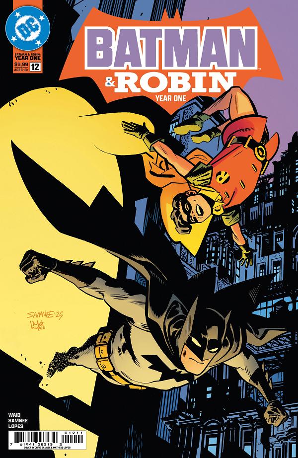 Batman & Robin Year One #12 CVR A CHRIS SAMNEE cover