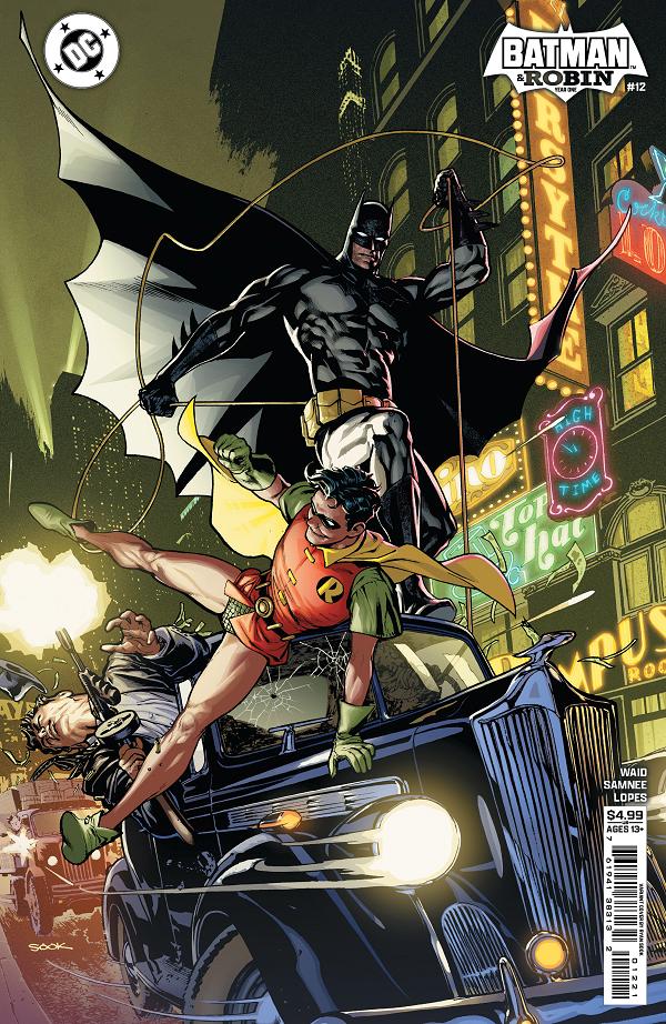 Batman & Robin Year One #12 CVR C (OF 12) CVR C RYAN SOOK CARD STOCK cover