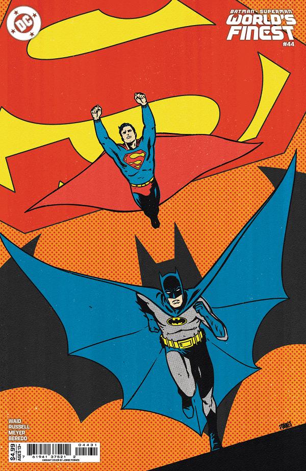 Batman & Superman: World's Finest #44 CVR B CVR B JORGE FORNES CARD STOCK cover