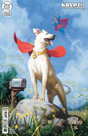 Krypto The Last Dog Of Krypton #5 CVR B (OF 5) CVR B DAVID TALASKI CARD STOCK cover
