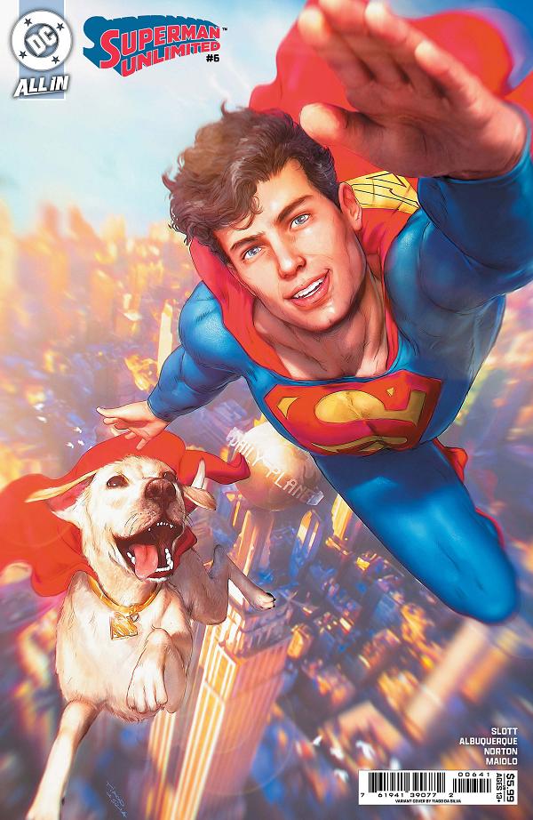 Superman Unlimited #6 CVR D CVR D TIAGO DA SILVA CARD STOCK cover