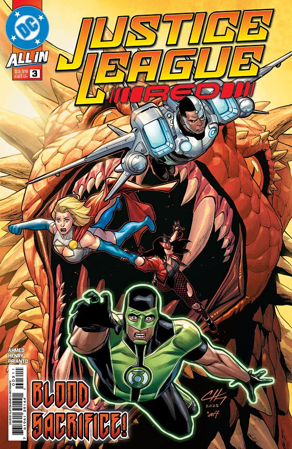 Justice League Red #3 CVR A CLAYTON HENRY cover