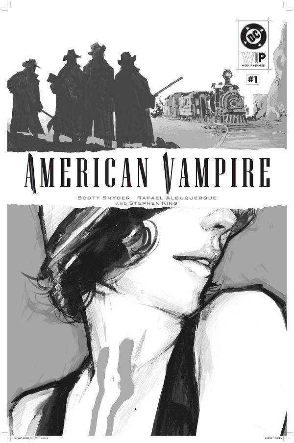 Dc W.i.p. American Vampire #1 cover