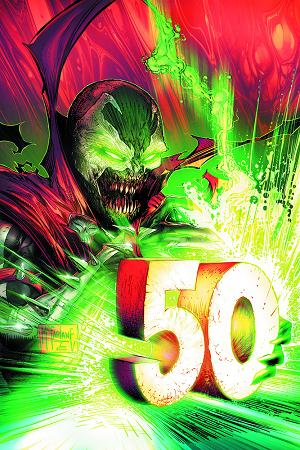King Spawn #50 CVR F CVR F INC 1:100 TODD MCFARLANE VIRGIN cover