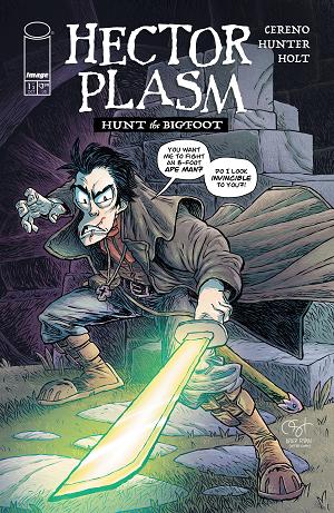 Hector Plasm Hunt The Bigfoot #1 CVR B (OF 3) CVR B DEREK HUNTER cover