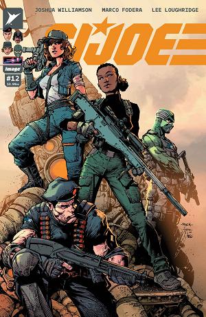 Gi Joe #12 CVR E CVR E INC 1:50 DAVID FINCH & SANDRA HOPE cover