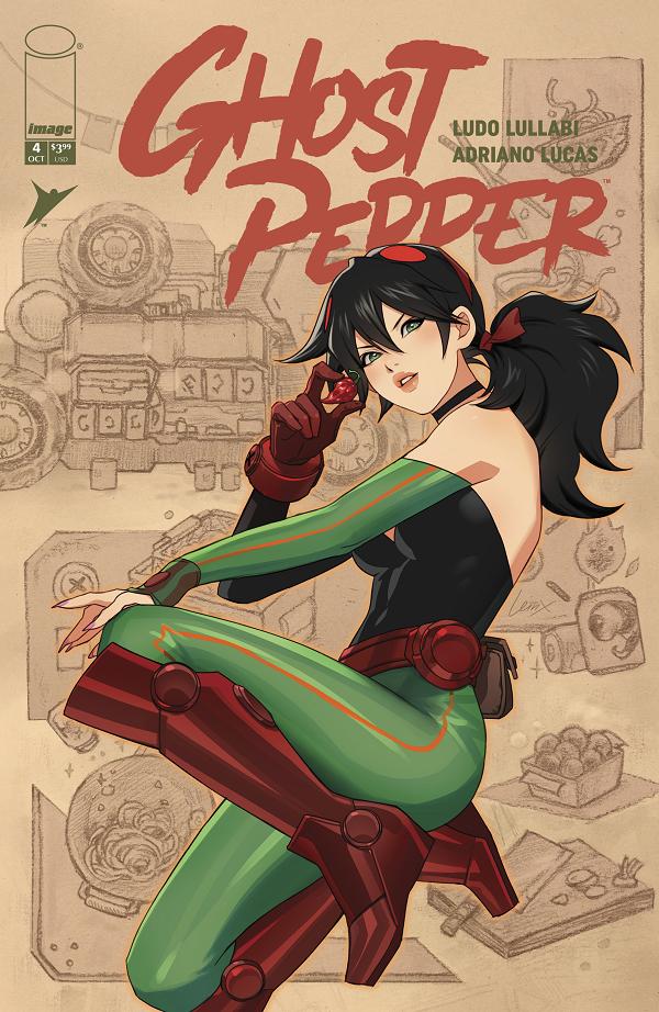 Ghost Pepper #4 CVR D CVR D INC 1:25 LEIRIX LI cover