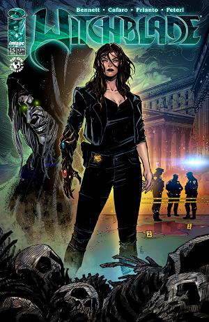 Witchblade #15 CVR A GIUSEPPE CAFARO & ARIF PRIANTO cover