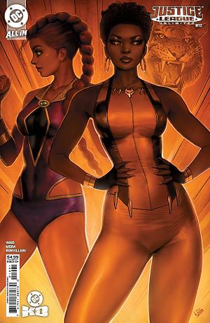Justice League Unlimited #12 CVR B CVR B NATHAN SZERDY CARD STOCK cover