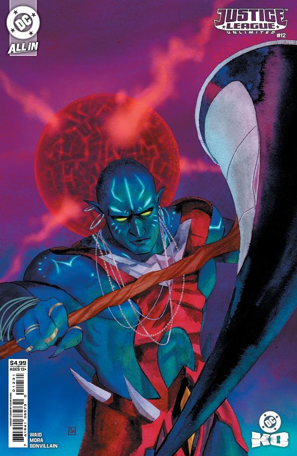 Justice League Unlimited #12 CVR E CVR E KEVIN WADA CARD STOCK cover