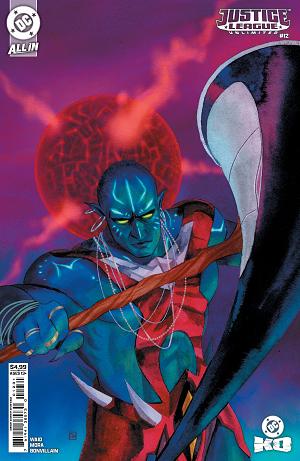 Justice League Unlimited #12 CVR E CVR E KEVIN WADA CARD STOCK cover