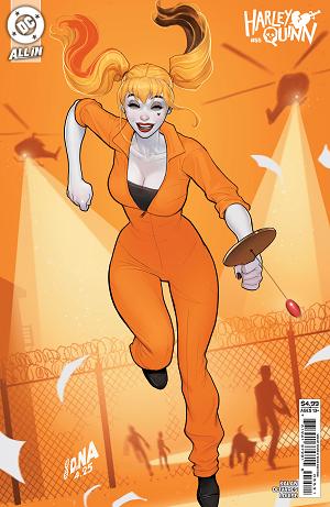 Harley Quinn #55 CVR B CVR B DAVID NAKAYAMA CARD STOCK cover
