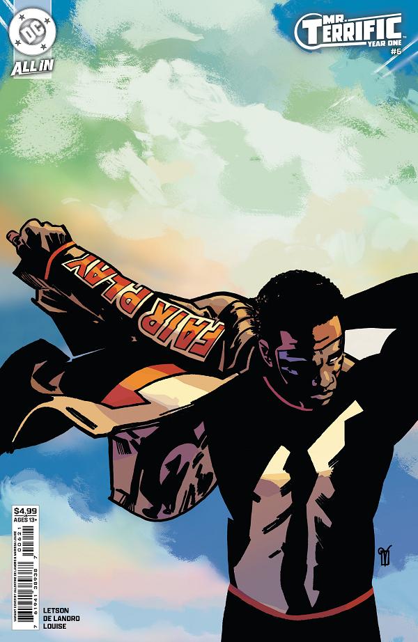 Mr Terrific Year One #6 CVR B (OF 6) CVR B VALENTINE DE LANDRO CARD STOCK cover
