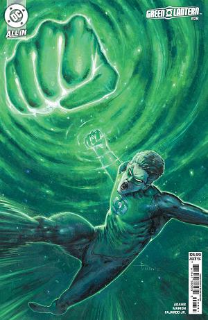 Green Lantern #28 CVR C CVR C DAVIDE PARATORE CARD STOCK cover