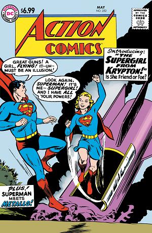 Action Comics #252 CVR B FACSIMILE EDITION CVR B CURT SWAN FOIL cover