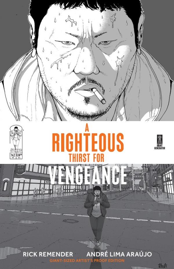 Righteous Thirst For Vengeance Giant Sized Artists Proof Edition #1 cover