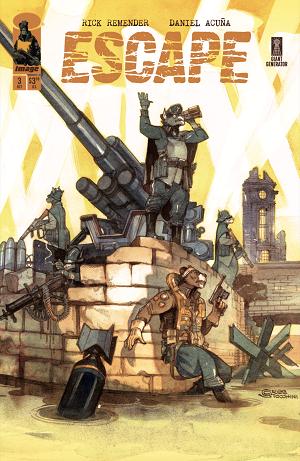 Escape #3 CVR B CVR B INC 1:20 GREG TOCCHINI cover