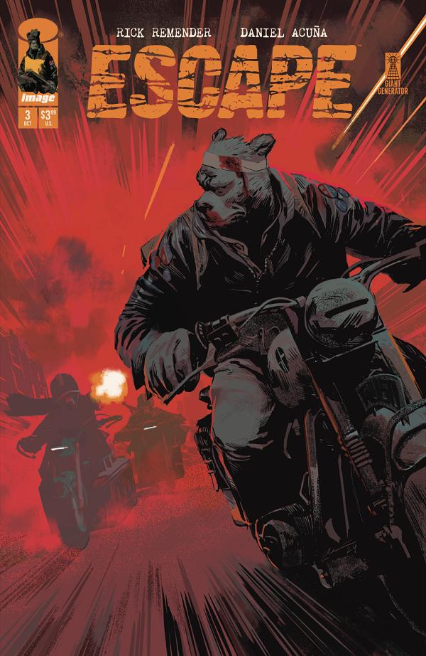 Escape #3 CVR A DANIEL ACUNA cover