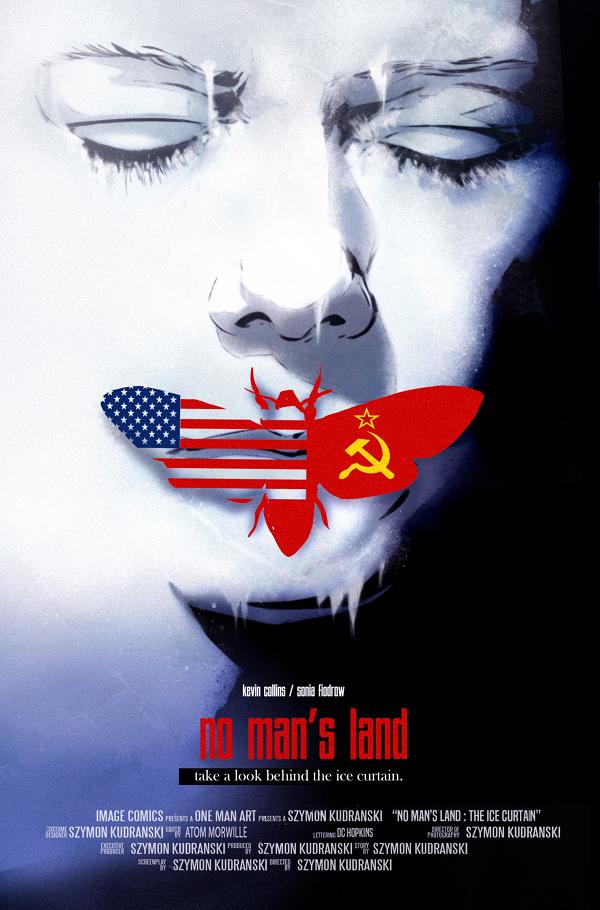 No Mans Land #2 CVR B (OF 4) CVR B SZYMON KUDRANSKI SILENCE OF THE LAMBS HOMAGE cover