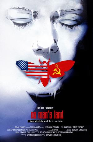 No Mans Land #2 CVR B (OF 4) CVR B SZYMON KUDRANSKI SILENCE OF THE LAMBS HOMAGE cover