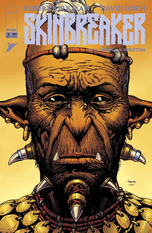 Skinbreaker #2 variant cover by David Finch