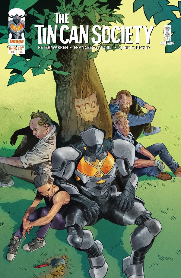 Tin Can Society #9 CVR A FRANCESCO MOBILI cover