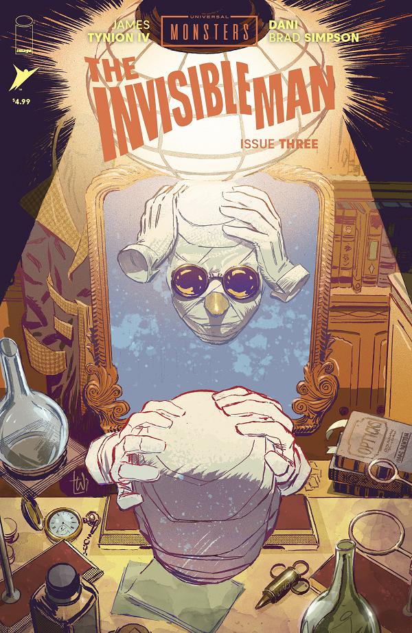 Universal Monsters The Invisible Man #3 CVR B (OF 4) CVR B LEE WEEKS cover