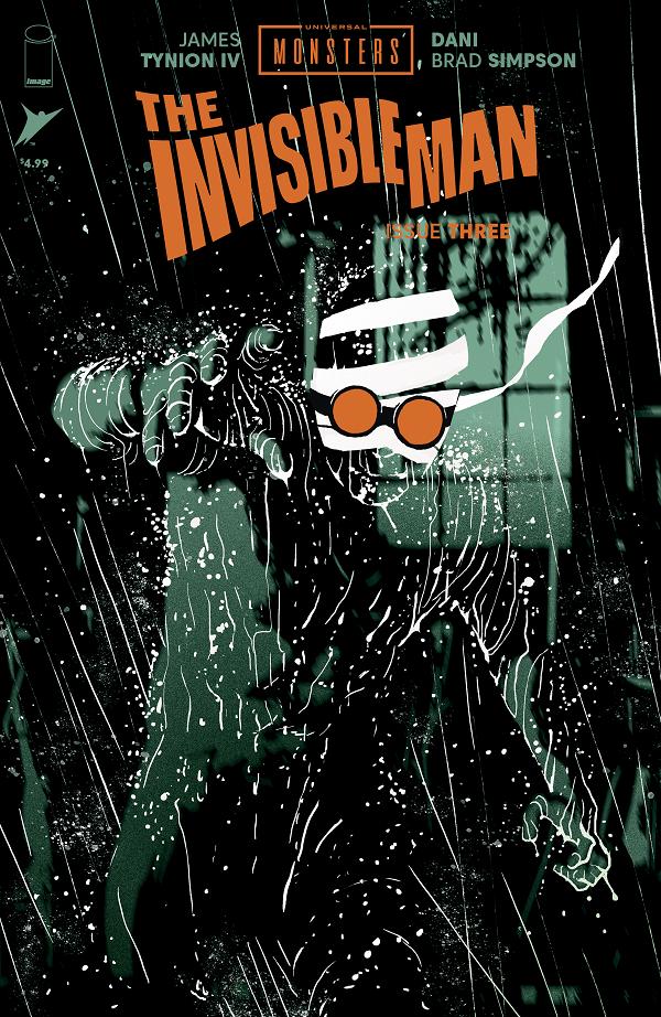 Universal Monsters The Invisible Man #3 CVR F (OF 4) CVR F INC 1:75 MICHAEL WALSH cover