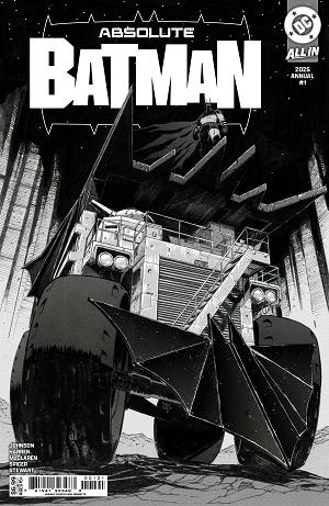 Absolute Batman 2025 Annual #1 CVR B (ONE SHOT) CVR B NICK DRAGOTTA CARD STOCK cover